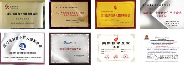 喜报 | 熙重科技入选2022年度厦门市未来产业骨干企业