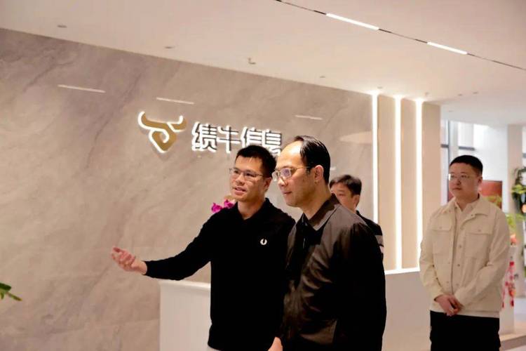 厦门市翔安区委书记走访调研绩牛软件技术